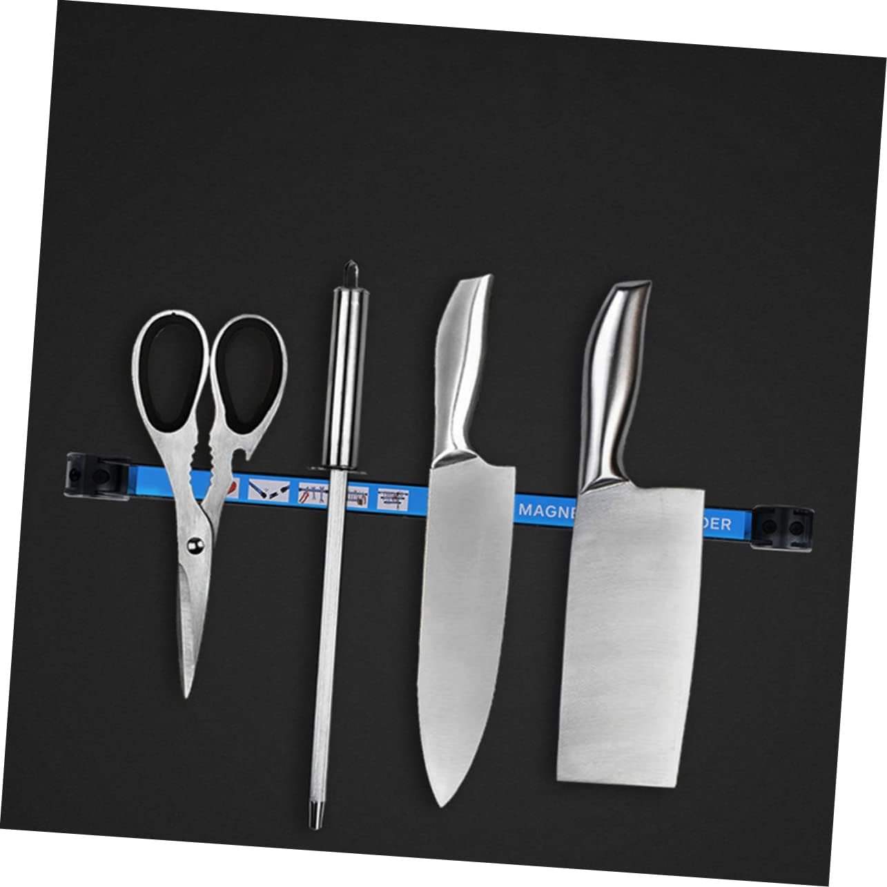 Ciieeo Support Magnétique Pour Outils Organisation Garage Installation Facile Pour Outils Barre Magnétique Murale Pour Tournevis Clés