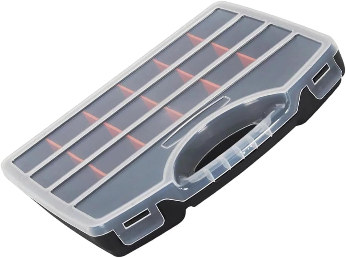 Boîte De Rangement Pour Outils De Garage Avec Compartiment, Séparateurs De Boulons
