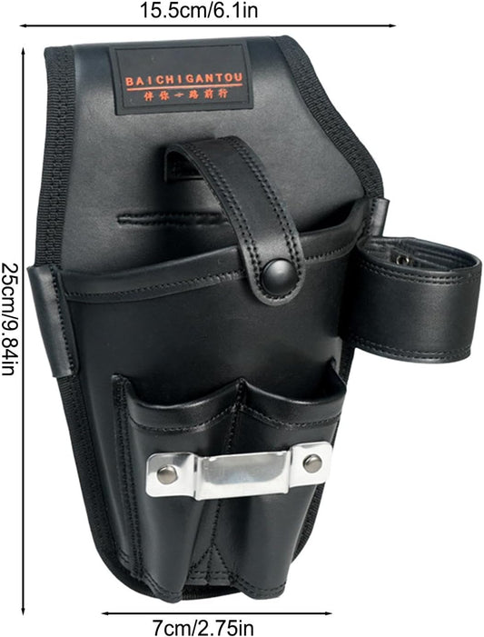 GENERIC Pochette De Rangement Pour Outils D'électricien | Sac Banane Multi-poches Pour Techniciens | Porte-outils Utilitaire Fonctionnel Pour Perceuses électriques Et Outils à Main | Idéal Pour Les Chantiers