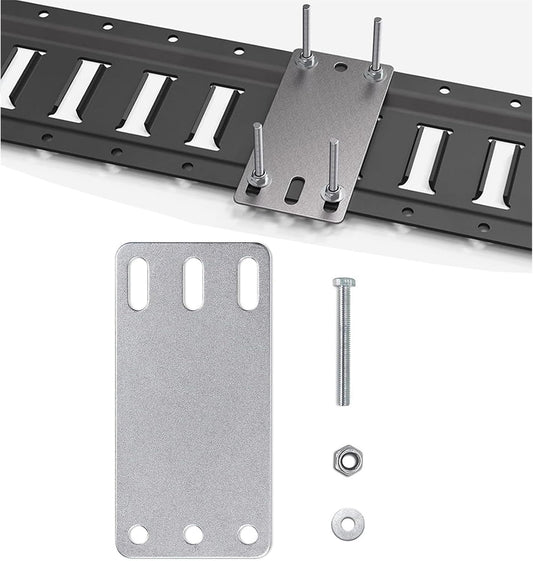 Support De Montage Pour Rails De Chargement En Métal Avec Installation Rapide - Organisateurs De Garage Montés Sur Rail Pour L'efficacité De L'atelier - Support De Porte-outils Réglable En Acier
