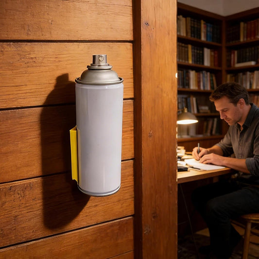 Porte-Bombes Aérosols Magnétique | Organisateur De Rangement Pour Boîte à Outils Avec Système Gain De Place - Porte-Bouteille Spray - Pour Maison Atelier Bricolage Studio Et En Intér