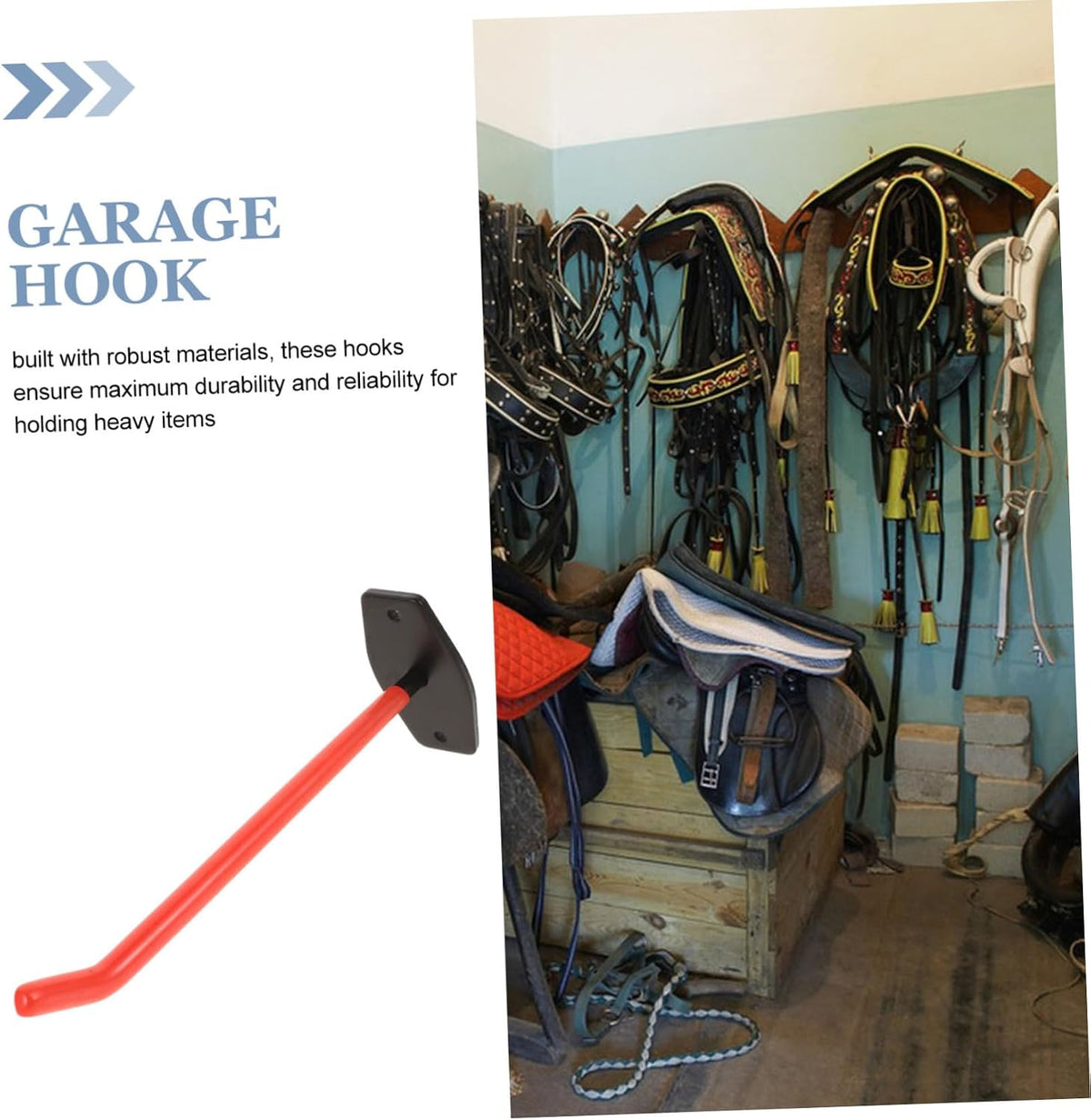 Gatuida Mural Pour Garage Organisateur Pour Vélos Échelles Et Outils Installation Facile Et Rangement Industriel Pour Garage