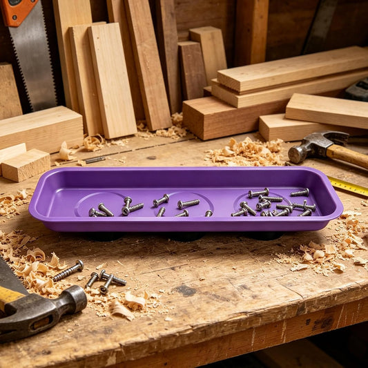 Plateau à Outils Magnétique | Bol De Rangement En Acier Inoxydable | Plateau Organisateur D'outils – Pour Atelier, Garage, Réparation De Voiture