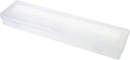  Boîte à Outils Multifonction De 35,6 Cm Offrant Un Grand Espace De Rangement, Organiseurs De Pièces Rectangulaires De Grande Capacité Pour Un Tri Facile, étui De Rangement Transparent