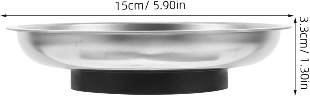  Ciieeo Bol Magnétique Pour Acier Inoxydable Plateau Pour Vis Boulons Écrous Organisation De Petits Outils