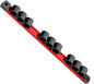  XIAOXIAOYU Organisateur De Tournevis Magnétique | Porte-outils Pour Clés | Support De Rangement Pour Pinces, Clés, Tournevis, Rail De Rangement à 9 Trous Pour Outils à Main