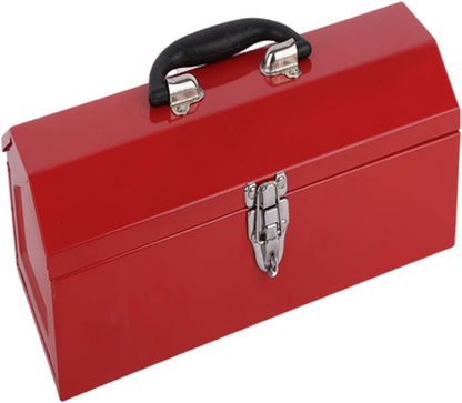  Boîte à Outils Robuste Rouge Avec Poignée Portable Pour Réparation Automobile Et Domestique