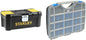  Stanley Stst1-75515 Boîte À Outils Avec Plateau Porte-Outils Amovible - 2 Organiseur & Tayg 22555 Casier à Séparateurs Amovibles Basic Line Nº 22-21, Noir