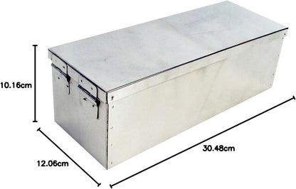 Stalwart 75-005 Metal Storage Lock Box, 12"