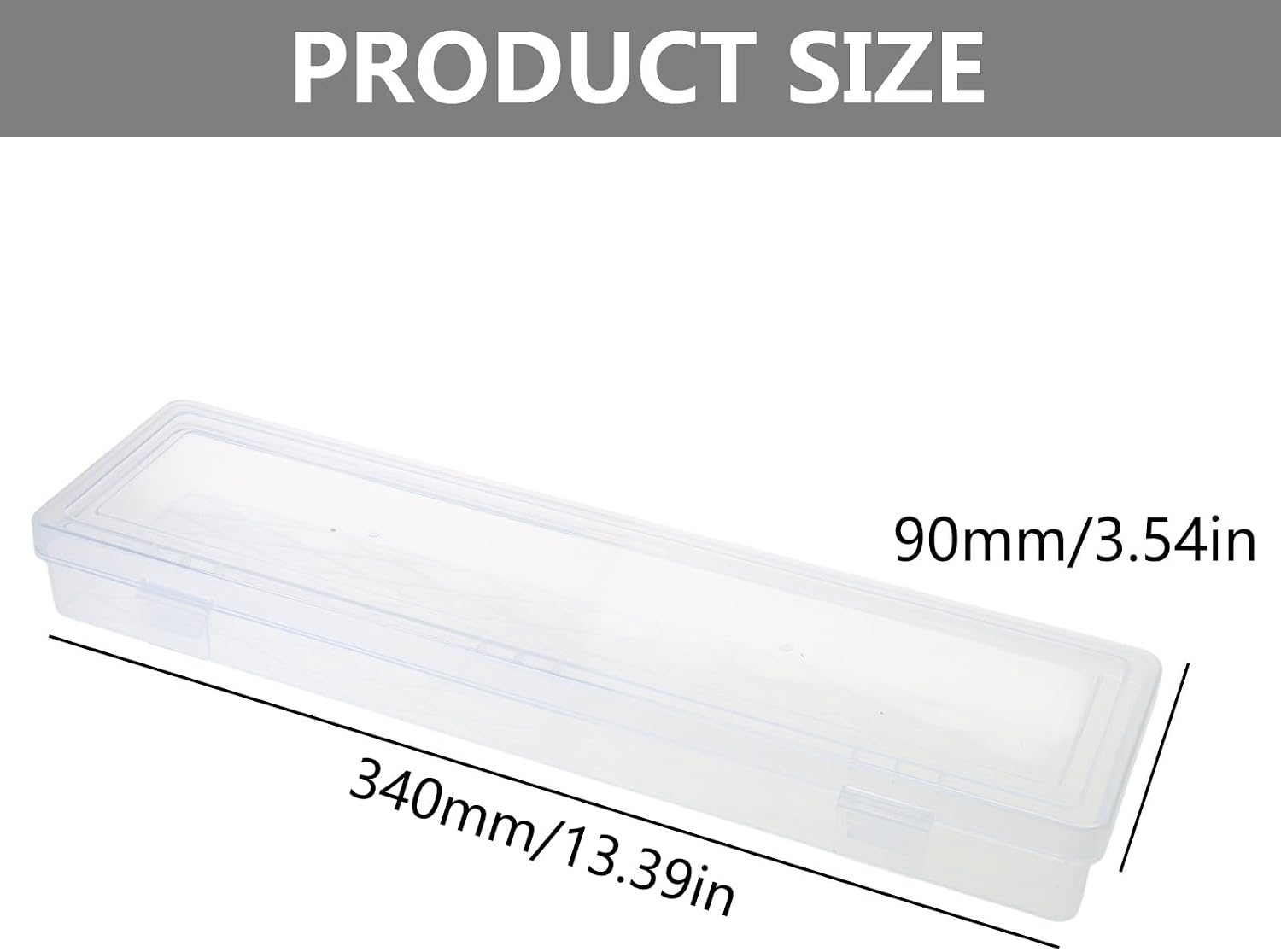  Boîte à Outils Multifonction De 35,6 Cm Offrant Un Grand Espace De Rangement, Organiseurs De Pièces Rectangulaires De Grande Capacité Pour Un Tri Facile, étui De Rangement Transparent