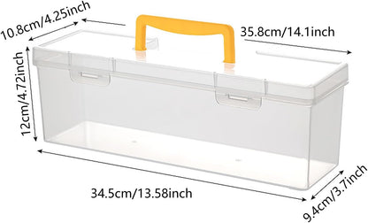  Boîte De Rangement Multifonction Portable Avec Compartiment Amovible Pour Voiture, Camping, Outils Ménagers, Boîte à Outils
