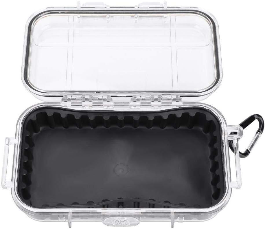  Boîte De Rangement En Plastique étanche Et Résistante Aux Chocs - Pour L'extérieur - Étanche Et Hermétique - Avec Coque Rigide - Boîte De Transport - 4 Couleurs (transparent)
