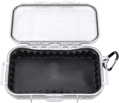  Boîte De Rangement En Plastique étanche Et Résistante Aux Chocs - Pour L'extérieur - Étanche Et Hermétique - Avec Coque Rigide - Boîte De Transport - 4 Couleurs (transparent)