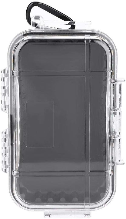  Boîte De Rangement En Plastique étanche Et Résistante Aux Chocs - Pour L'extérieur - Étanche Et Hermétique - Avec Coque Rigide - Boîte De Transport - 4 Couleurs (transparent)