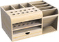  Boîte De Rangement Multifonction En Bois Pour Ranger Outils, Pinces, Couteaux, Tournevis, Téléphone Portable, Calculatrice, Bureau