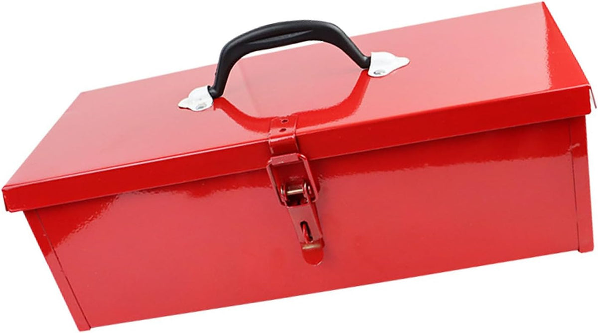  Boîte à Outils En Fer Avec Revêtement Résistant à La Rouille Pour Les Bricoleurs Amateurs Et Les Amateurs De Réparation