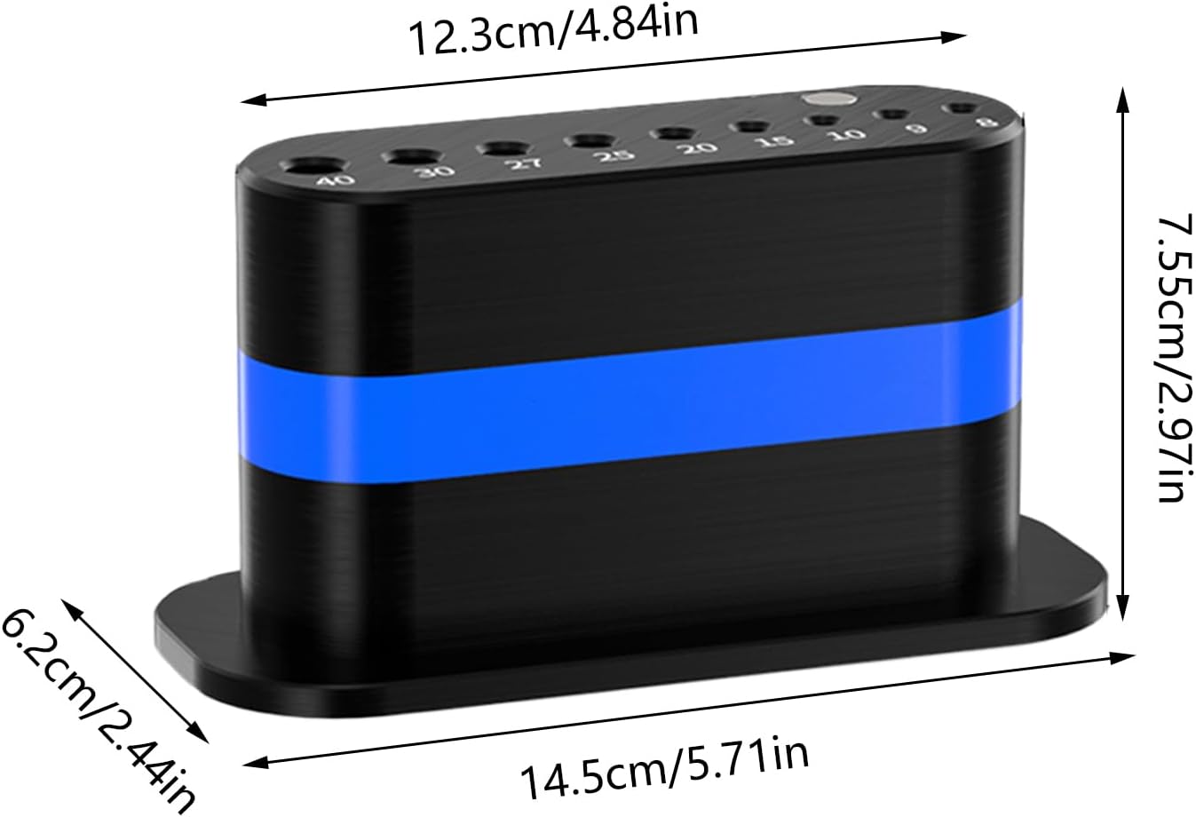  Porte-Clés Allen - Support En L Pour Clés,Étagère Antidérapante à Libération Rapide Pour Atelier Garage Établi Cart à Outils Plombier Charpentier Technicien