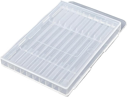  Boîte à Outils Transparente Avec Fermeture Sécurisée Et Crochet De Suspension Pour Accessoires, Boîte à Outils, Rangement De Petites Pièces