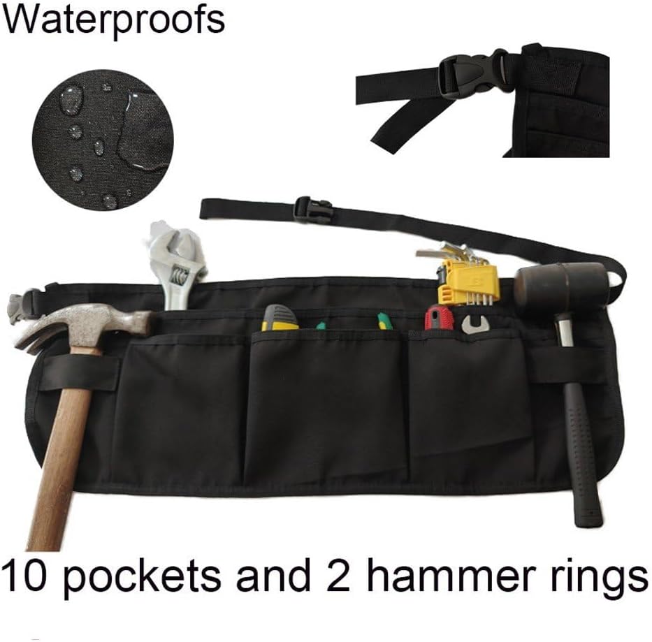  Ceintures Porte-Outils Avec Poches, Tablier Porte-Outils, Pochette Pour Menuiserie, Pochette Polyvalente Pour Hommes Femmes