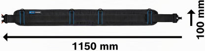  Bosch Professional Set Ceinture Porte-outils ProClick : 1 Ceinture 93 (taille S/M), 1 Sacoche GWT 4, 1 Sacoche GWT 2, 2 Supports ProClick