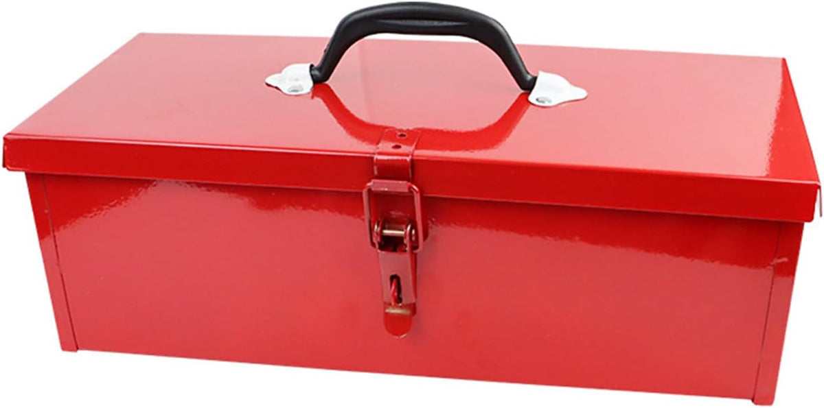  Boîte à Outils En Fer Avec Revêtement Résistant à La Rouille Pour Les Bricoleurs Amateurs Et Les Amateurs De Réparation