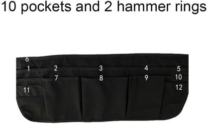  Ceintures Porte-Outils Avec Poches, Tablier Porte-Outils, Pochette Pour Menuiserie, Pochette Polyvalente Pour Hommes Femmes