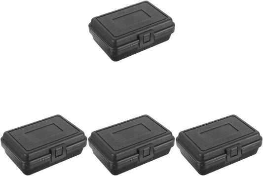  Lot De 4 Petites Valises Rigides En Mousse Pour Outils De Pique-nique En Plastique Sans Fil