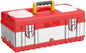  Coffret à Outils Boîte à Outils Portative En Acier Inoxydable, Boîte De Rangement Domestique épaisse For Entretien Extérieur