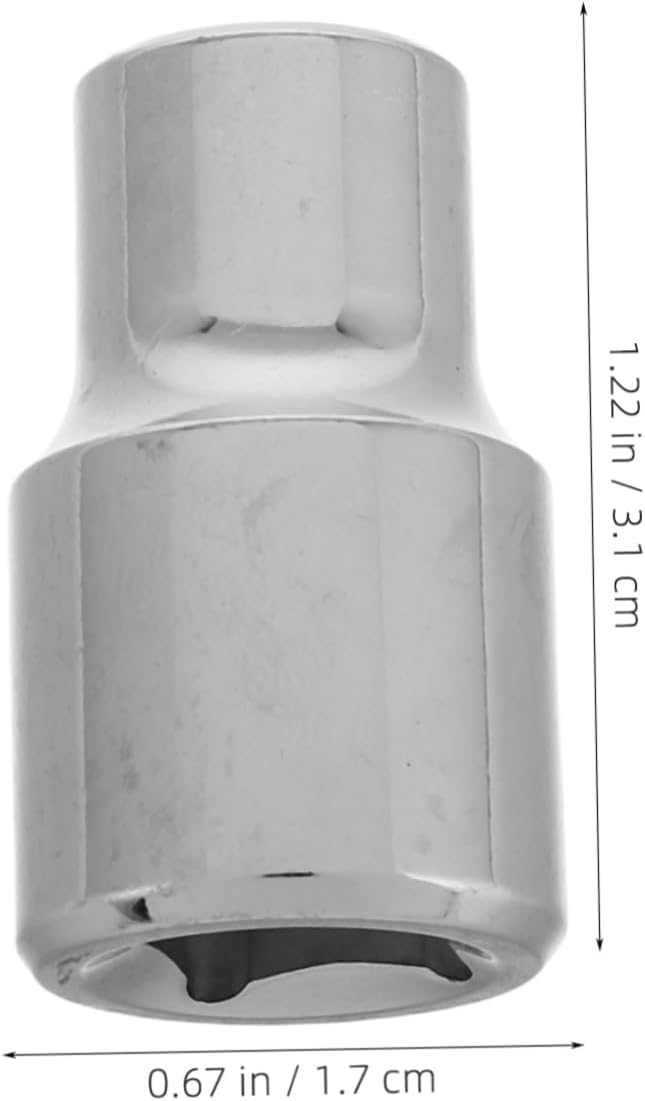  Ciieeo Outil Pour Fendre Le Klaxon Extracteur De Douille D'écrou D'amortisseur Outil D'installation D'amortisseur Douille De Remplacement D'amortisseur D'amortisseur Métal Silver