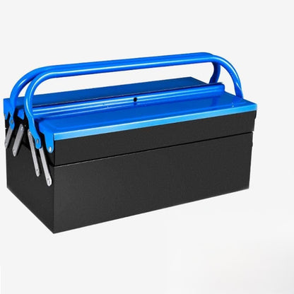  Boîte à Outils En Métal Avec Poignées De Transport, Boîte à Outils Cantilever Pour Outils Ou Travaux Manuels, B