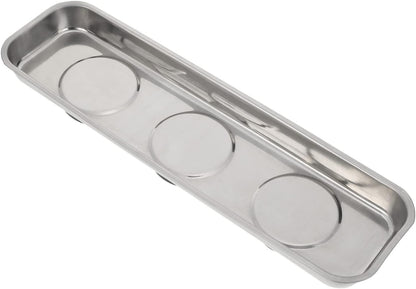  VALICLUD Organisateur Magnétique De Pièces En Acier Inoxydable – Plateau Magnétique Pour Vis Et Écrous – Outil Atelier Garage Mécanique – Usage Professionnel Et Maison