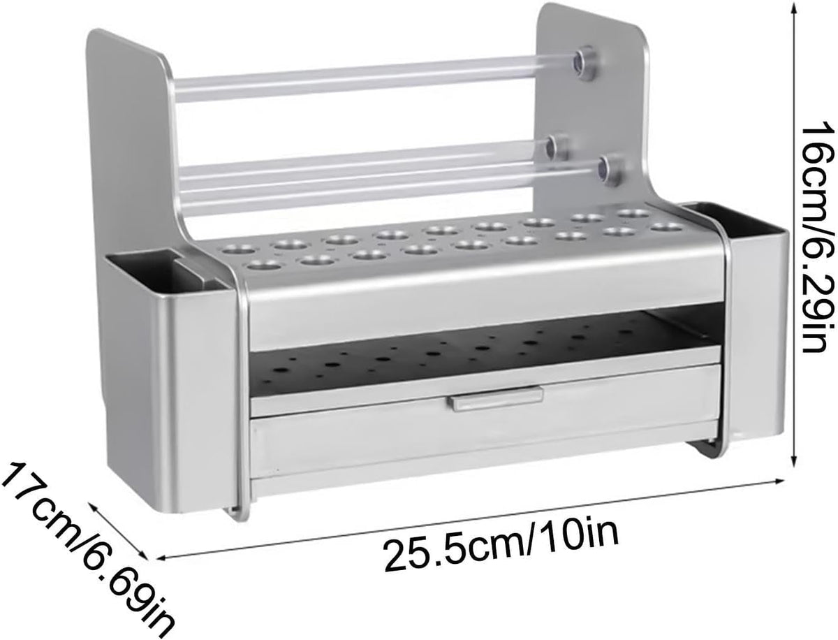  Boîte De Rangement Réparation Téléphone | Avec Tiroir Et Organiseur Gain De Place | Plateau À Outils Réparation Téléphone DIY,pour Tournevis Huile Soudure Cutter Vis Intérieur Bureau Maison Garage