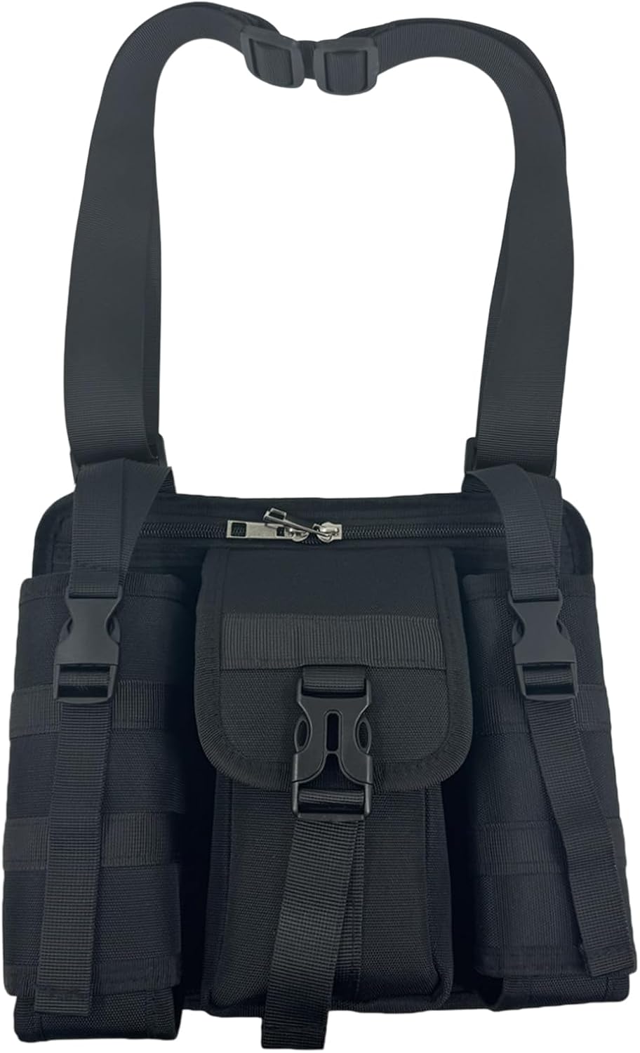  Bandoulière Poitrine Pour Hommes - Sac D'épaule Imperméable,Porte-Outils Pour Travail Électrique | Pour Téléphone Portefeuille Parapluie Bouteille D'eau Voyage Gym Sports Travail École Affaires