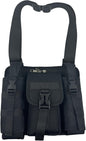  Bandoulière Poitrine Pour Hommes - Sac D'épaule Imperméable,Porte-Outils Pour Travail Électrique | Pour Téléphone Portefeuille Parapluie Bouteille D'eau Voyage Gym Sports Travail École Affaires