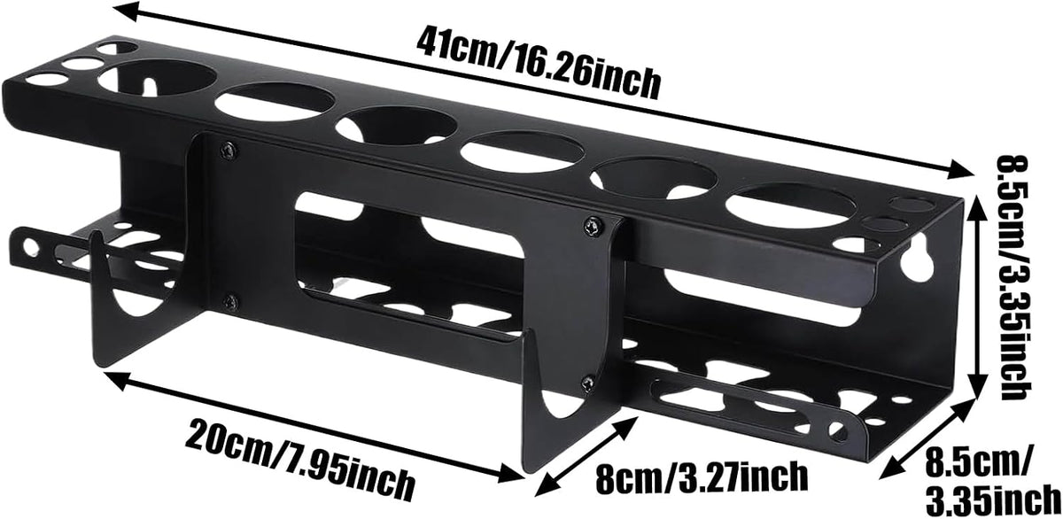  Rangement Pour Embouts De Colle - Support Organisateur Murale Pour Applicateurs De Colle | Rangement Pour Outils De Professionnels En Rénovation Et Maintenance