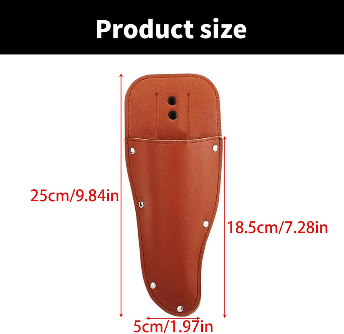  Étui Des Cisaillements PU Pu En Cuir Portez Des Sacs Sacs Pour Le Jardinage L'outil Réparation Étui À Outils Étanches