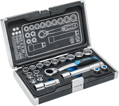  Hogert Technik Kit D'outils HT1R480 5.7kg Acier Chrome-vanadium
