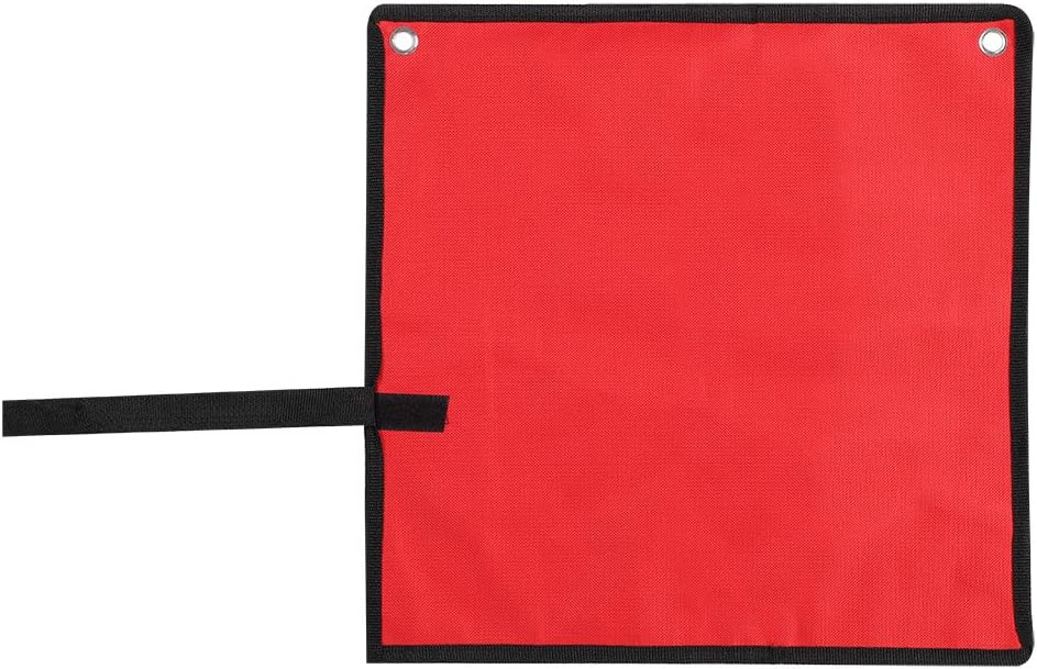  Toile Multi-Poches Enroulable Outils Sac De Rangement Clé Pince Porte-clé Organisateur (8 Bouches)