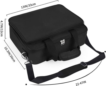  Sac à Outils Pour Cheveux, Pochette De Rangement Pour Coiffeur, Sèche-cheveux, Fer à Friser, Brosses, Peignes, Tondeuses