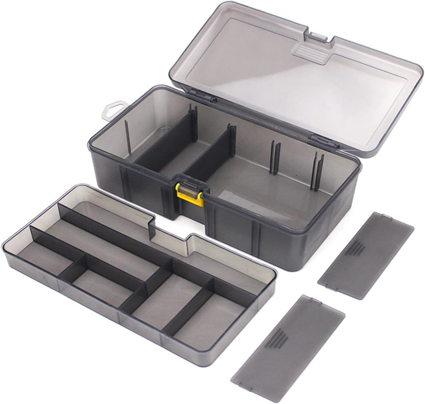  Boîte De Rangement Multifonctionnelle Pour Leurres De Pêche - Boîte De Rangement Pour Outils - Cadeau Pour Les Amateurs De Pêche - Petite Boîte De Rangement