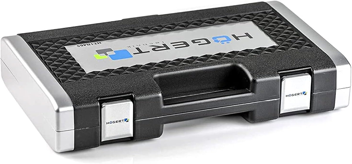  Högert Technik - Trousse à Outils, Coffret D'Outils 3/8" - HT1R465, 36 Pièces