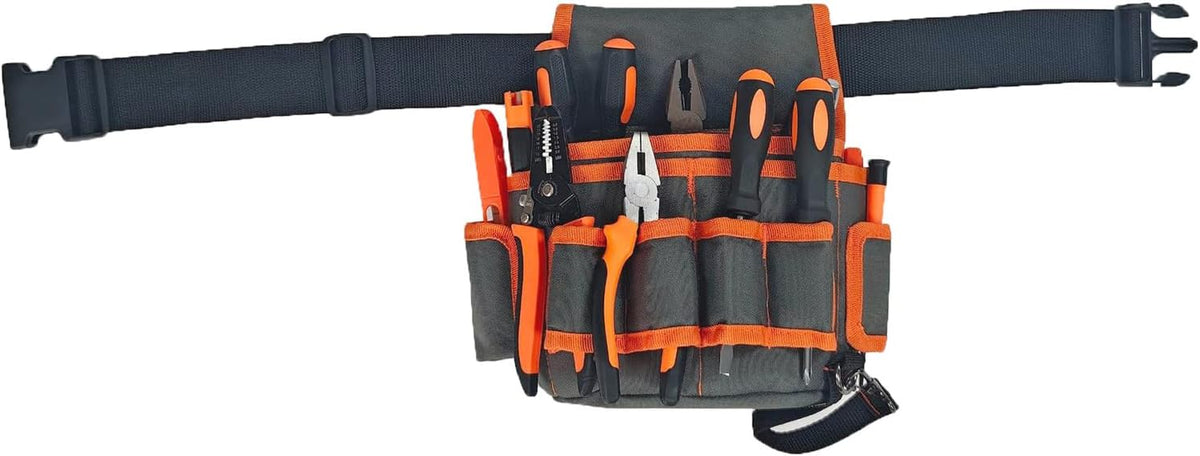  Sac à Outils Tabliers Organisation Jardin Avec Poches De Rangement Artisanat Électricien Accessoires Multifonctionnel Tissu Oxford Taille