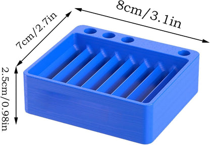 GENERIC Boîte De Rangement Pour Rayons, Porte-capuchons De Rayons Séparés, Organiseur Portable, Boîte à Outils De Tri Rapide, Rangement De Construction De Roues, Idéal Pour Les Accessoires Et L'entretien Des
