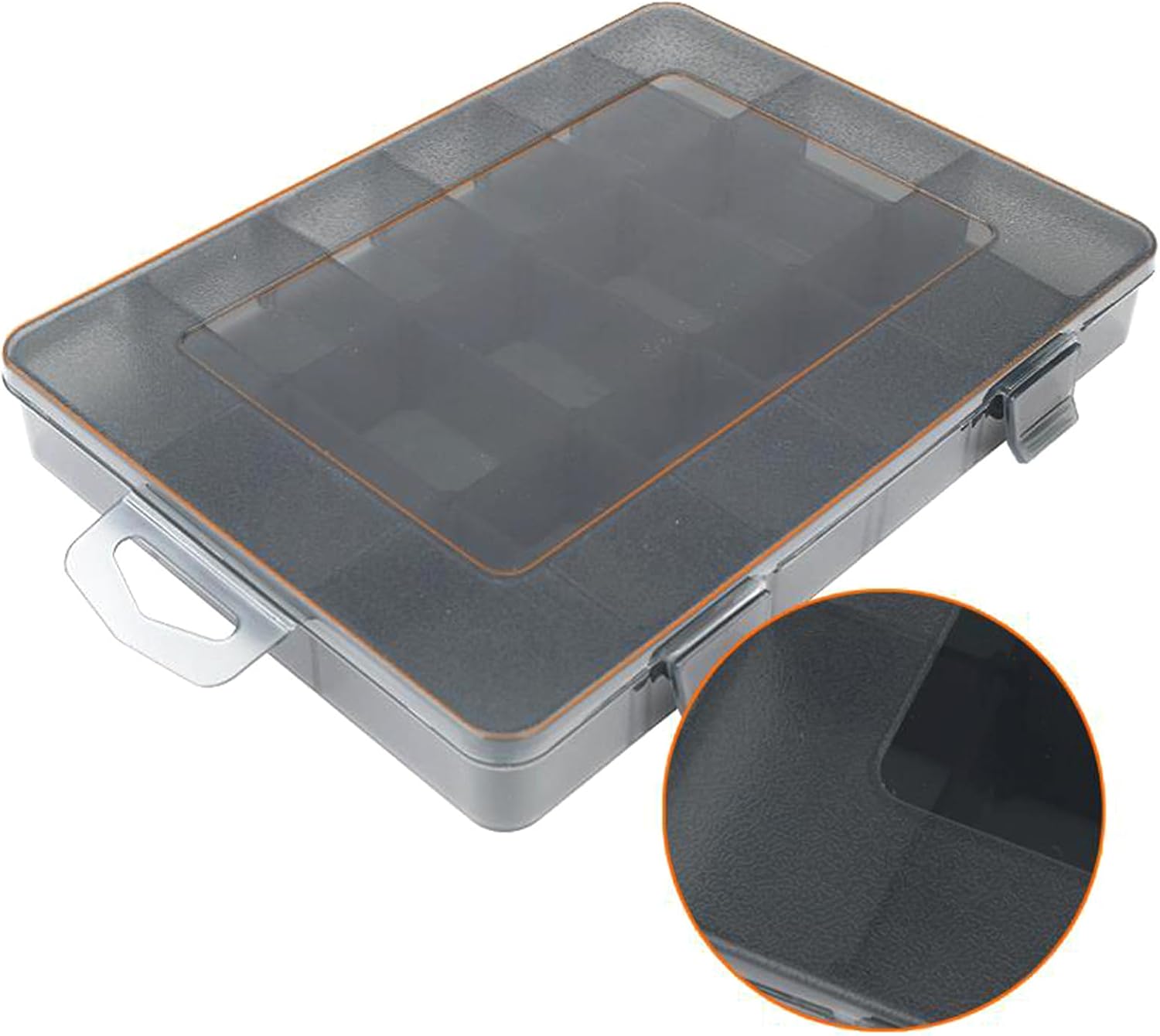  Boîte à Outils De Rangement Portable Pour Petites Pièces Avec Séparateurs Amovibles Pour Vis, Vis Et écrous