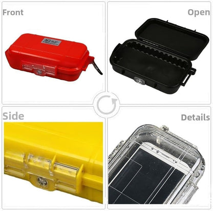  Boîte De Rangement à Outils Résistante Aux Intempéries En ABS Résistant Aux Chocs, Avec Rembourrage Intérieur Réglable Pour Un Transport Sûr, Design étanche Pour équipement Et Appareils D'extérieur
