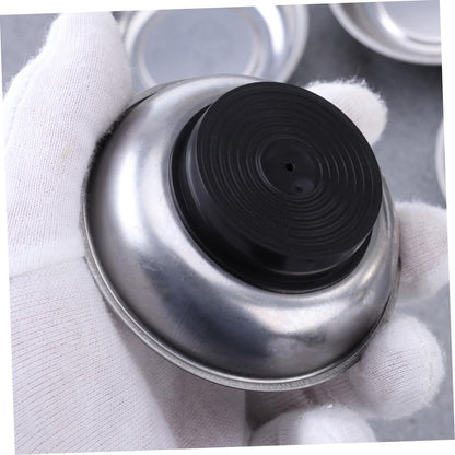  Gatuida Lot De 4 Bols Porte-pièces Magnétiques Ronds En Acier Inoxydable Pour Vis Et Outils, Adhérence Sécurisée Base En Caoutchouc Anti-rayures, Pour Atelier Et Usage Professionnel