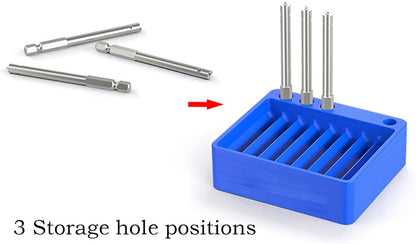 GENERIC Boîte De Rangement Pour Rayons, Porte-capuchons De Rayons Séparés, Organiseur Portable, Boîte à Outils De Tri Rapide, Rangement De Construction De Roues, Idéal Pour Les Accessoires Et L'entretien Des
