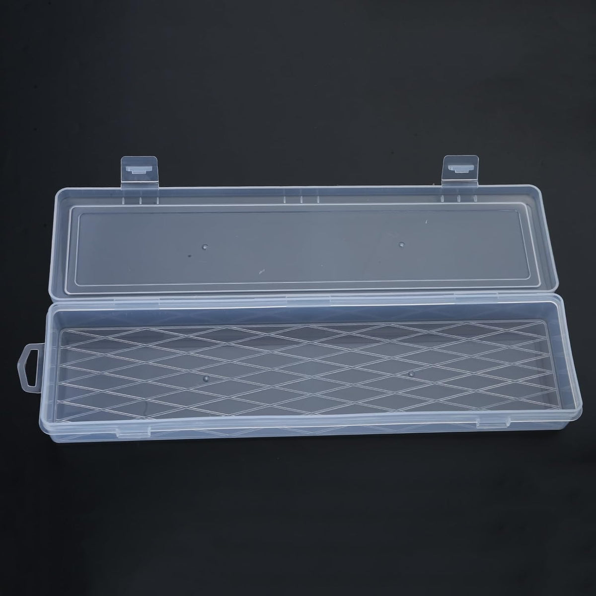  Boîte à Outils Multifonction De 35,6 Cm Offrant Un Grand Espace De Rangement, Organiseurs De Pièces Rectangulaires De Grande Capacité Pour Un Tri Facile, étui De Rangement Transparent