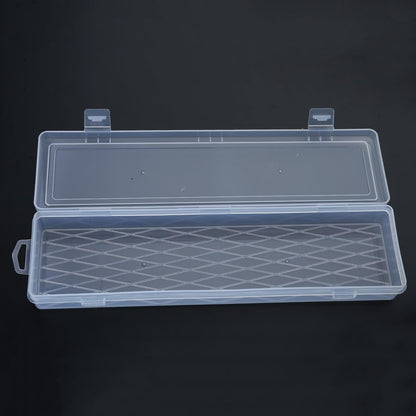  Boîte à Outils Multifonction De 35,6 Cm Offrant Un Grand Espace De Rangement, Organiseurs De Pièces Rectangulaires De Grande Capacité Pour Un Tri Facile, étui De Rangement Transparent