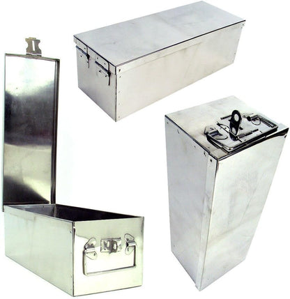  Stalwart 75-005 Metal Storage Lock Box, 12"
